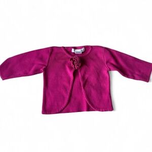 Pink Baby Cardigan 100% Cotton
